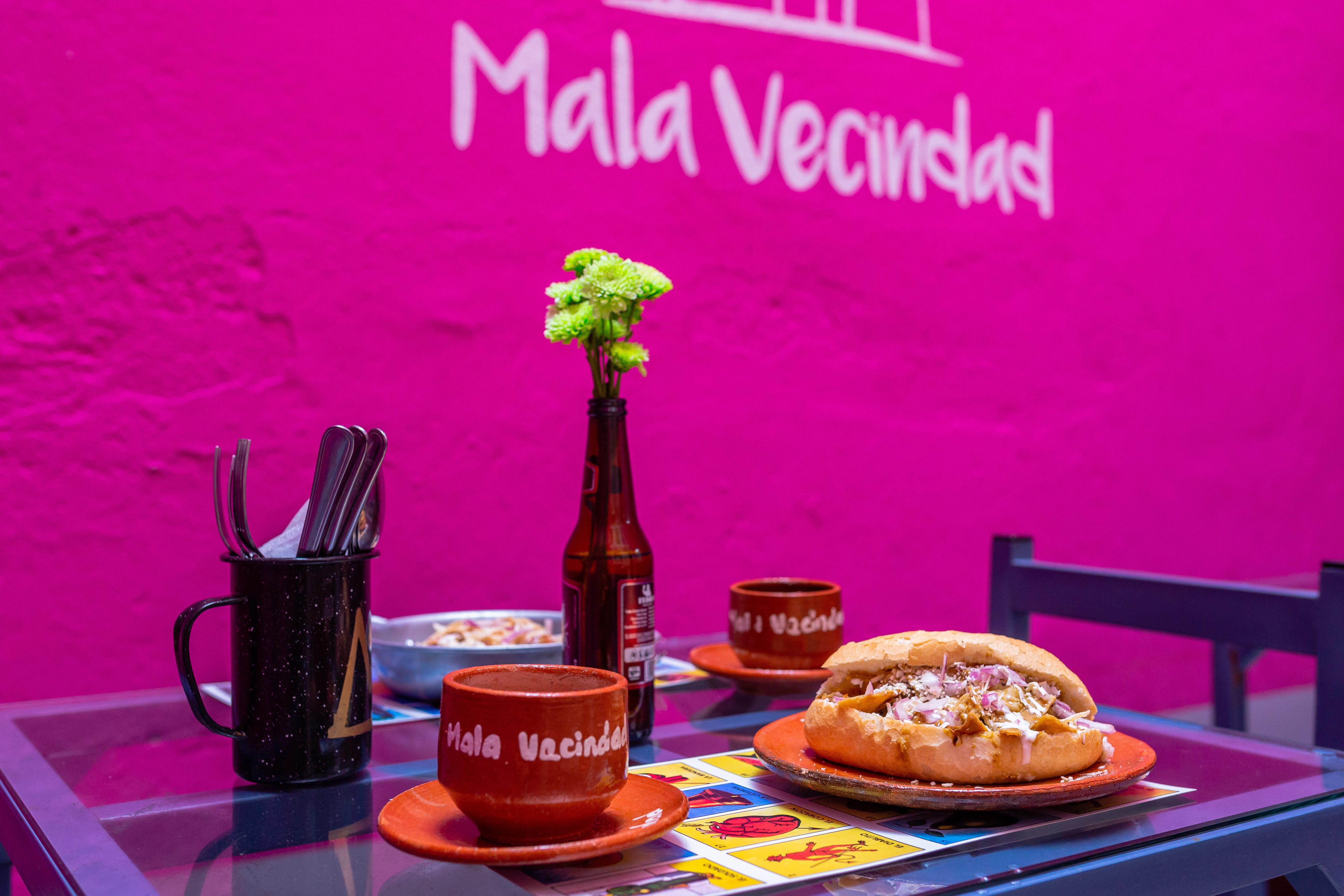 Mala Vecindad Beer Hotel Mexikóváros Kültér fotó