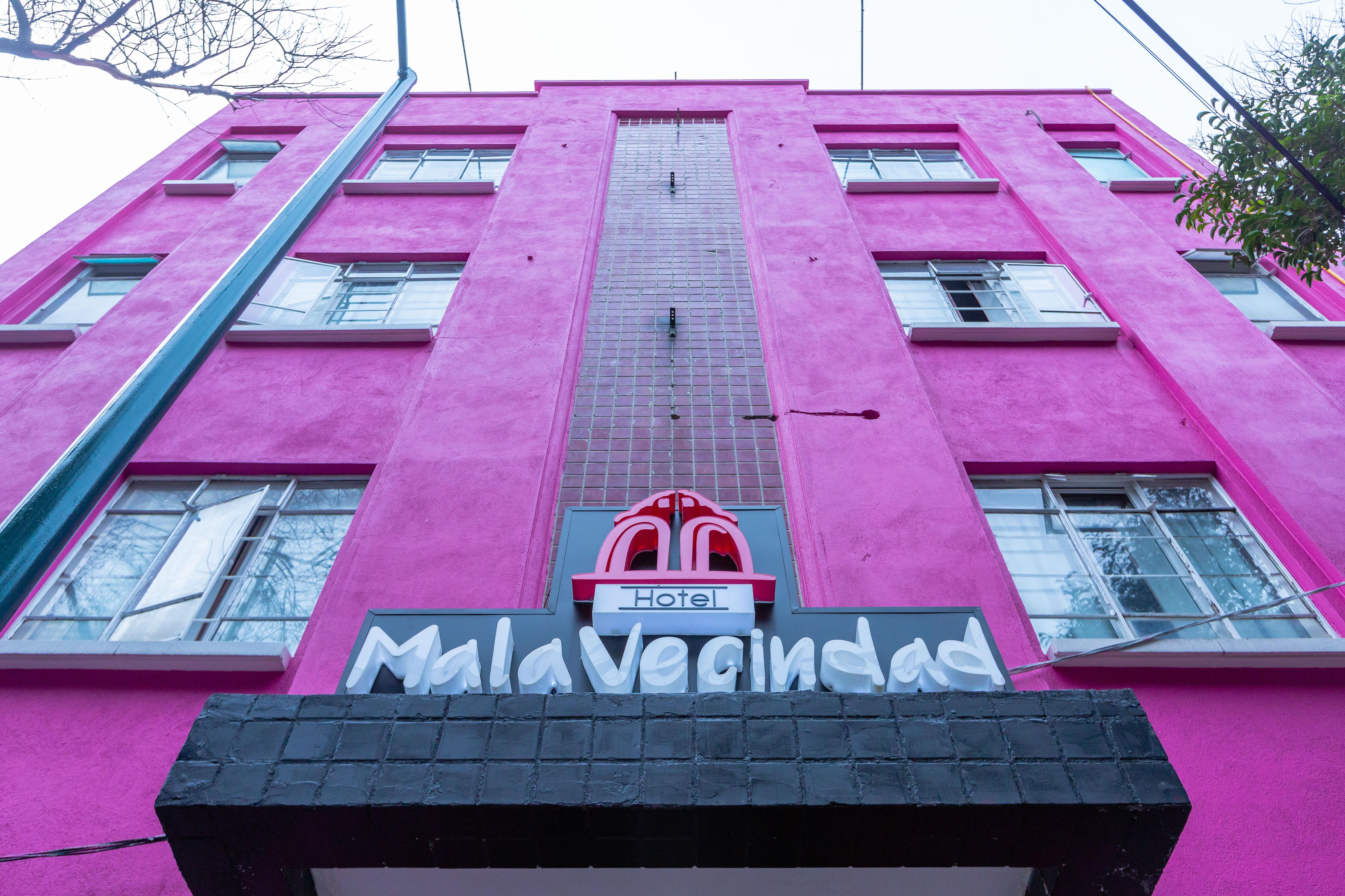 Mala Vecindad Beer Hotel Mexikóváros Kültér fotó